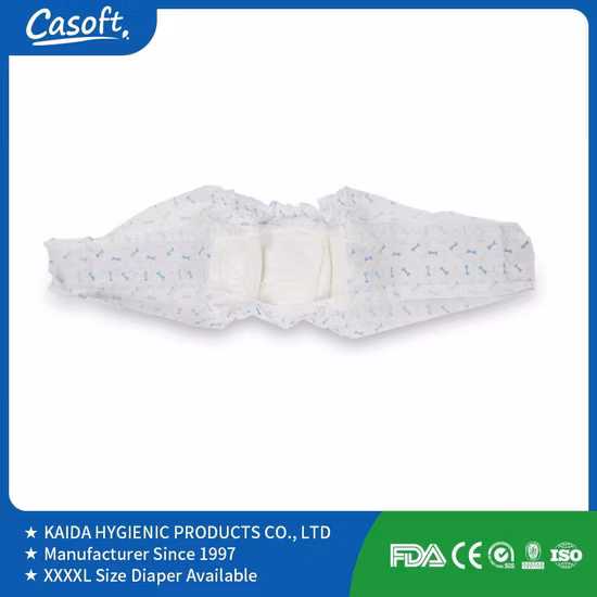Manufacturer Female and Male Dog Diapers Wholesale Disposable Pet Diaper Supply Super Absorbent Soft Disposable