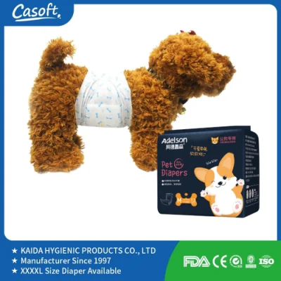 Casoft Portatile Ecologico Comodo Morbido Super Assorbente Pannolini Usa E Getta Forniture per Animali Domestici per Cani Maschio Giappone