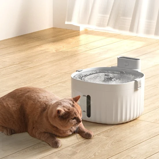 Forniture per animali domestici scollegate dall'acqua per cani che scorre con acqua per gatti